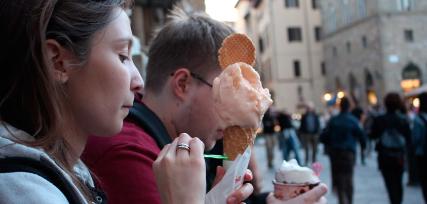 Helados en Florencia